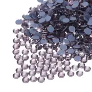 2880 Pcs Hotfix Rhinestones Flatback Crystal Glass Gems SS10 2.9mm,Light Purple