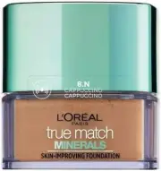 L'OREAL True Match Minerals Skin Improving Foundation 8N Cappuccino New