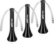 3 Pack Fly Fan for Table, Indoor Outside Table Top Fan for Patios, Portable Outdoor Picnic Fan, Batteries Powered Table Fly Fan for Restaurant, Party, Home,Outdoor Dinner, Black