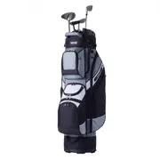 VEVOR Golf Cart Bag with 14 Way Organizer Divider Top, 41 13 Pockets Premium Nylon Cart Bag, Durable Golf Bags with Handles & Dust Cover & Detachable
