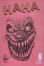 HAHA #1A DF SPECIALLY LIMITED SERIES SIGNED AND REMARKED BY KEN HAESER WITH COA.