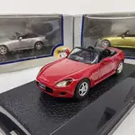 MAXI CAR 1/43 本田 S2000 敞篷版合金車模型 彩盒舊局部疹子