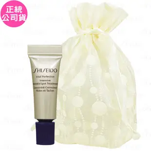 SHISEIDO 資生堂 激抗痕 亮采緊緻抗皺精華乳精巧版(2ml)旅行袋組(公司貨)