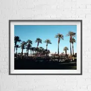 PALM SPRINGS TREES LIFESTYLE STYLISH POSTER PICTURE PRINT Size A5 to A0 **NEW**