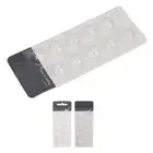 10PCS Hearing Ear Tips Higher Transparency Dual Layer Closed Comfortable Ant GEV