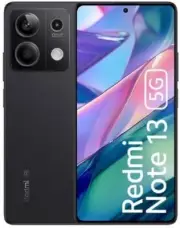 Redmi Note 13 5G Factory Unlocked GSM Dual SIM Cell Phone 128GB + 6GB RAM LTE BK
