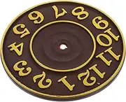 ABOOFAN Artistic Cuckoo Clock Replacement Numbers Vintage Wall Clock with Accurate Display for Home Office