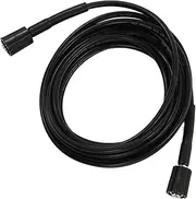 High Pressure Washer Hose Rubber PVC Car Wash Hose 9m Water Extension Pipe Auto Care (2 End M22 Insert 15MM)
