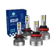 4P 9005/HB3/H10 H8/H9/H11 LED High Beam Fog Light 140W For 2016-2018 Honda Civic (for: Honda)