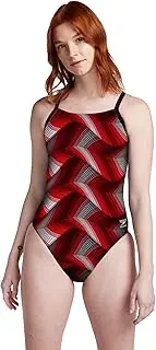 [Speedo] Womens Women's Swimsuit One Piece Endurance The One Printed Team Colors