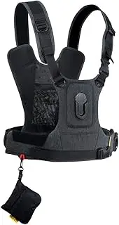Cotton Carrier CCS G3 Camera Harness System for One Camera - Grey