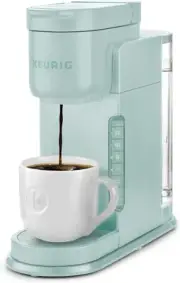 K Cup Pod Coffee Maker Single Serve,3Brew Sizes,Fully Automatic,Mint Green