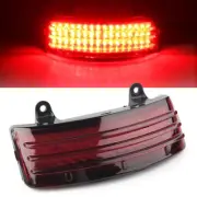 Smoke Tri-Bar LED Rear Tail Fender Tip Light For Harley Street Glide 2014-18