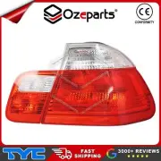 Set RH Right Tail Light + Boot Lid Light Clear For BMW 3 Series E46 Sedan 98~01 (for: BMW)