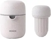 Ecoco Manual Lemon Juicer Hand Orange Squeezer Fruit Citrus Kitchen Plastic Tool Capacity Machine