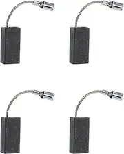 2 Pairs of Carbon Brushes 5x8x15mm with Auto Cut-Off Compatible with QUICAST 600W GHT GHT600A1 Electric Hedge Trimmer Power Tool Accessoires