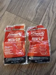 Coleman Insta-clip #95 Lantern Mantles 2 packs of 2 (4 Total) 2 NEW PACKS CI