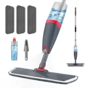 NileHome Spray Mops for Floor Cleaning, Microfiber Spray Mop with 580ml Refil...