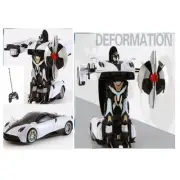 MZ Transforming 2339P Ages 8+ Toy IR RC Robot Pagani Car Truck Race Play Gift