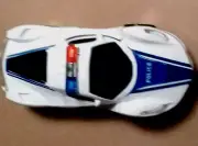 2-In-1 Robot Toy Police Car Transforms to Robot With Lights And Sounds For Kids