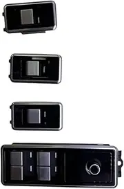 Car Glass Digital Switch Retrofit Window Control Switch Compatible with Land Rover Range Rover L405 2013-2017 Electric Power Master Lifter