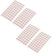 240pcs Auricular Pressure Pill Patch Acupoint Massage Bean Magnet Tool Plaster Acupressure Beads Stickers Auriculotherapy Magnet Sticker Ear Buliuxing Plastic