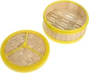 VINTORKY Realistic Food Steamer Props Fake Kitchen Steamer Toy Simulation Props for Home Decor
