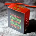 ⭐⭐10個 耶誕5包裝咖啡盒 掛耳咖啡包裝盒 掛耳咖啡外盒子