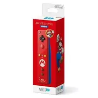 在飛比找蝦皮購物優惠-Wii U 紅色瑪利歐控制器搖桿 感應內建 盒裝