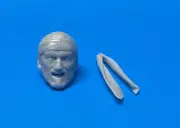 Mortal Kombat Marvel legends ML Sub Zero Yelling Head Custom Resin 1:12 6 inch