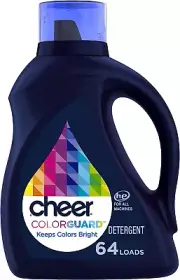 Cheer Liquid Laundry Detergent 64 Loads 92 Fl Oz, HE Compatible
