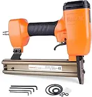 ST38H 14 Gauge Pneumatic Concrete T Nailer With Safety Lock,3/4-Inch to 1-1/2-Inch(18mm-38mm) Leg Length Air Heavy Duty Concrete T Nails Gun, Brad Nail Gun for Woodworking, Crafts, Furniture