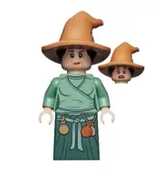 Lego Wizard 40500 Female, Medium Nougat Hat Harry Potter Minifigure