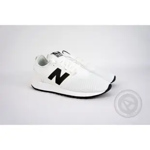 【A-KAY0】NEW BALANCE 男女 247【MRL247WB】REVLITE 皮革X網布 白黑