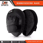 DXM Boxing Punching Mitts MMA Sparring Kick Target Focus Training Pad -Black