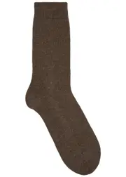 Falke Cosy Wool-blend Socks - Brown 35-38 (IT35 - 38 / UK2 - 5)