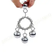 Metal Peni Pendant Trainer Weight Balls Rings for Men Scrotum Enlargement