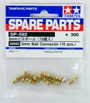 Tamiya 50592 RC Car 5mm Ball Connector (10pcs) For M05/M06/CC01/WR02/CW01/TA03