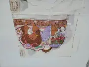 Vintage 1983 Cabbage Patch Kids Cut & Sew Fabric Pillow Panel 19"On the Phone