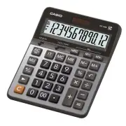Casio 12-speed calculator, mixed colors, 1EA