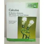 7成新//商用微積分CALCULUS_13TH EDITION (GLOBAL EDITION)_PEARSON出版