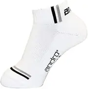 [ANDRO] Table Tennis Antibacterial Deodorizing High Performance Socks Tana Color Socks II White