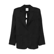 [The Garment] The Garment Patch Pocket Blazer 6 UK BLACK