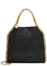 Stella Mccartney Mini Tote Falabella Gold Hdw - Black ONE SIZE