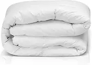 White Goose Down Comforter Double/Single Size Duvet Insert for Autumn & Winter - Feather Down Quilt Blanket(200x220cm)