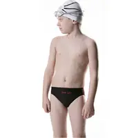 在飛比找PChome24h購物優惠-【SAIN SOU】競賽/泳隊/訓練兒童三角泳褲加贈泳帽S3