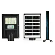 Ozoffer Solar Street LED Light Radar Sensor Remote Outdoor Garden Yard Flood Wall Lamp 160W
