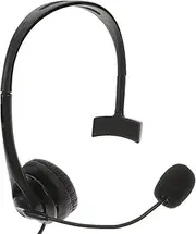 Headset with Microphone for Call Center Use Comfortable Ergonomic Design Powered for Conference Calls and Online Courses