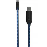 Scosche I3FLOA CHARGE & SYNC CABLE W/ FLOWING CHARGE LED FOR LIGHTNING USB