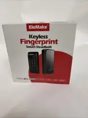 Elemake WiFi Smart Door Lock Deadbolt Keyless Entry Keypad Fingerprint Lock
